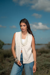 Moonstone Begie vest